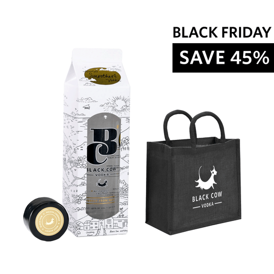 Ultimate Gift Bundle - Black Cow Carton + Cheddar Cheese + Tote Bag