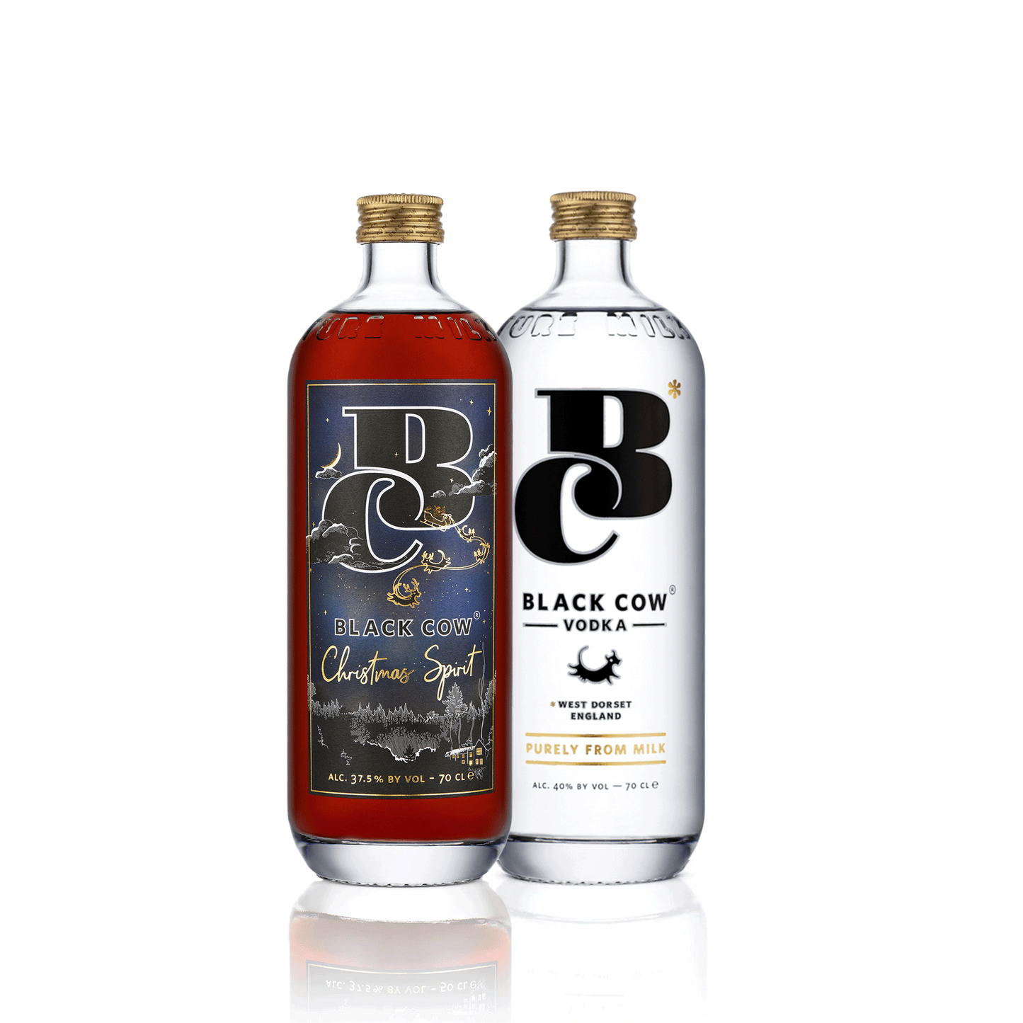 Black Cow vodka + Black Cow Christmas Spirit