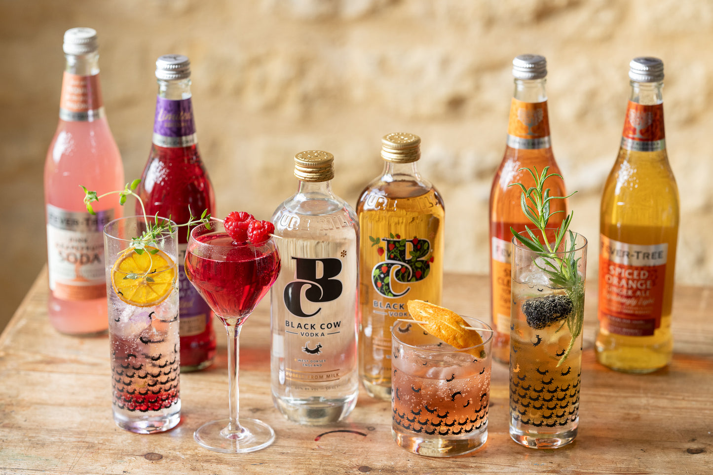 Black Cow & Fevertree Festive Drinks