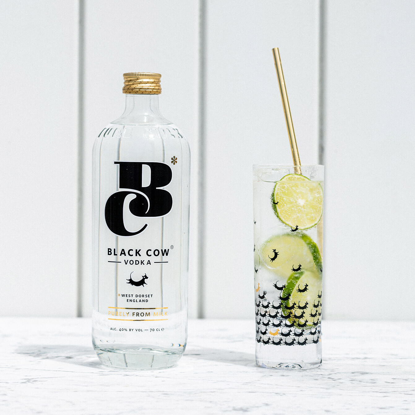 Black Cow vodka trio